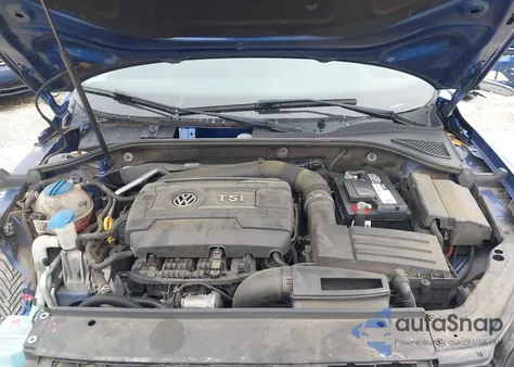 2017 Volkswagen Passat R-Line z USA, uszkodzony, nr VIN 1VWDT7A38HC038206